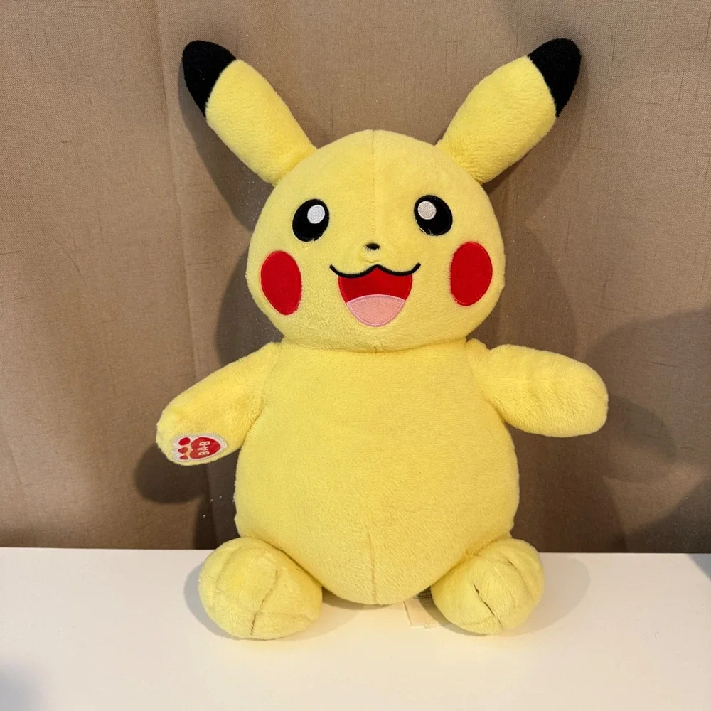 Build-A-Bear Workshop Pokemon Pikachu‎ Plush Stuffed Animal Yellow 18 inch